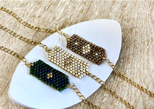 ateliers créatifs Bordeaux - bracelets miyuki