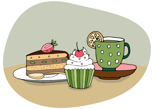 café créatif Bordeaux - Gourmandises